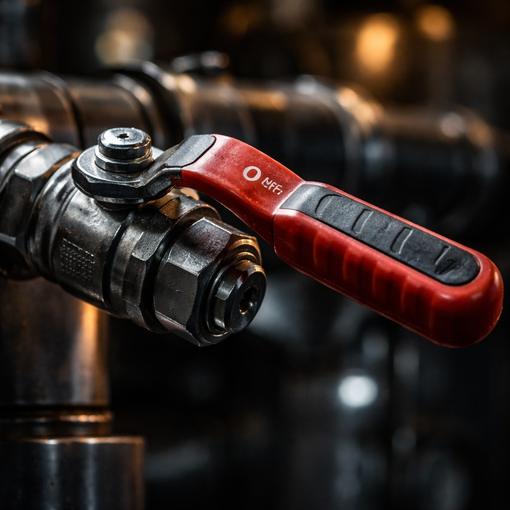 Ball Valve Handle Grip